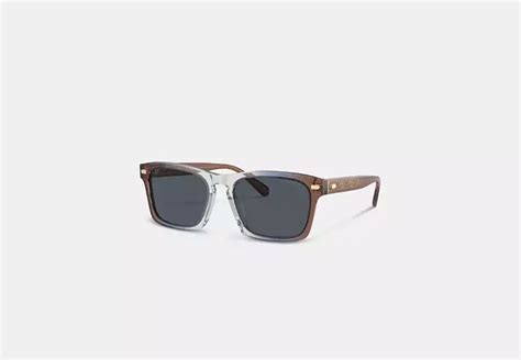 coach sunglasses round|coach keyhole square sunglasses.